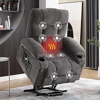 Homall Power Lift Recliner Chair for Elderly Heat Massage